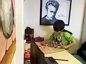 Çocuklar için resim kursu