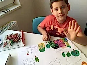 Çocuklar için resim dersi