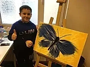 Çocuklar için resim kursu