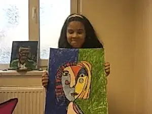 Çocuklar için resim dersi