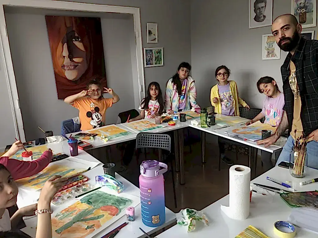 çocuklar için resim kursu